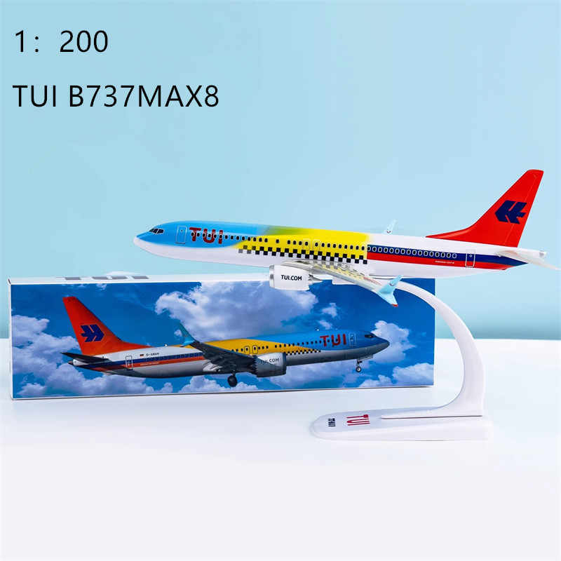 Model Airplane Plastic - 1:200 モデル / ルフトハンザ / TUIB737
