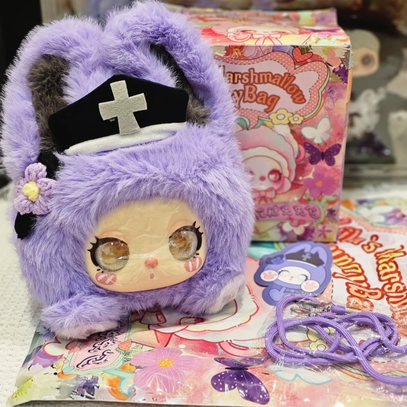 Vinyl Figure Blank - 新品本物 リイラ 綿菓子 ウサギ バッグ シリーズ