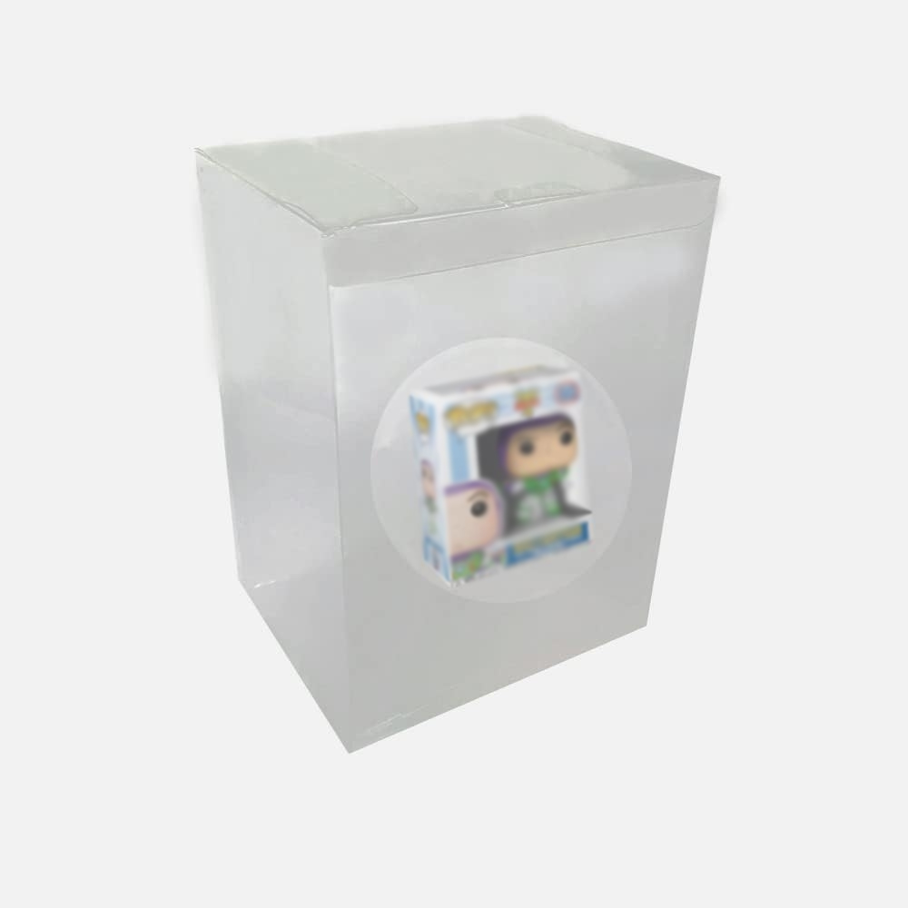 Funko Pop Protector - Ruitroliker-ファンコポップビニールフィギュアシリーズ用の透明なプラスチックボックス、プロテクターケース、保護、4インチ、10個