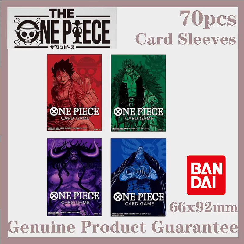 Card Penny Sleeve - バンダイホット 70 個ワンピースカードスリーブ 66 × 92