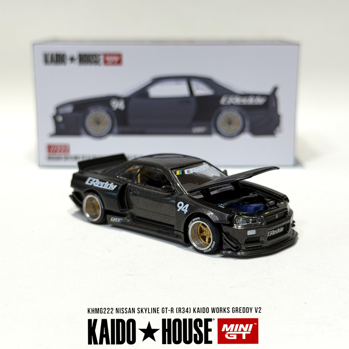 Die Cast Car 1 64 - ミニGT x カイドウハウス 1:64 日産 スカイライン