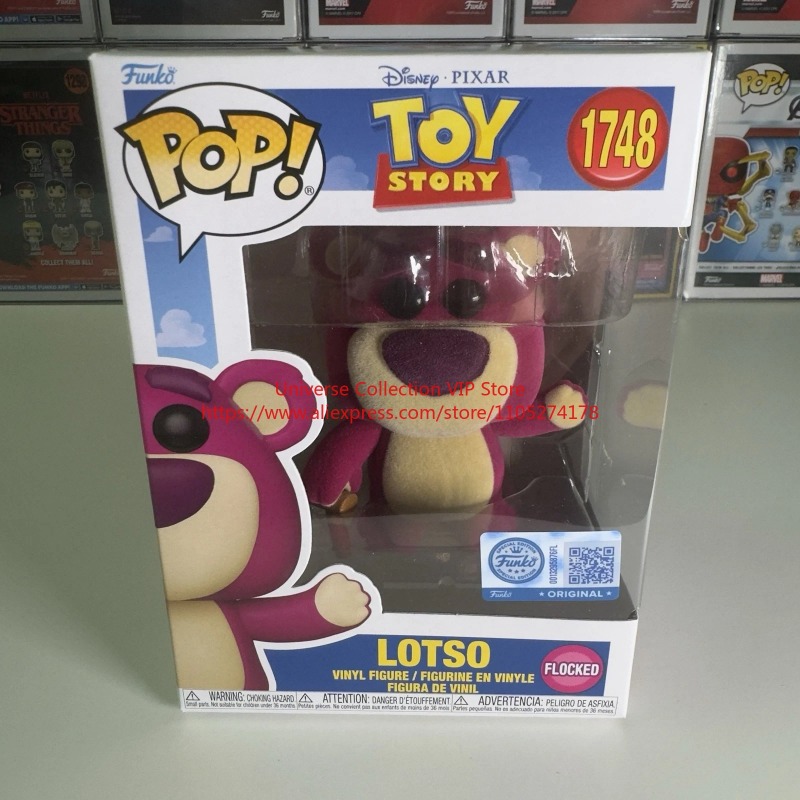 Funko Pop Protector - ファンコ ポップ ディズニー トイ・ストーリー ロッツォ フロッキング加工済み