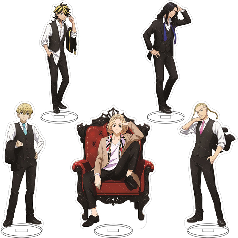 Figma Stand Set - 16CMアニメフィギュア ‌ 東京卍リベンジャーズ 花垣武道 松野千冬 マイキー