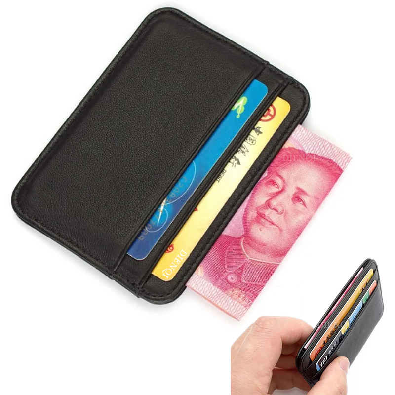 Card Top Loader - 本革名刺入れ メンズ ビジネス ID クレジットカードホルダー 本革