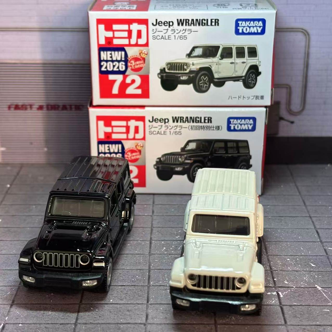Die Cast Car 1 64 - タカラトミー トミカ No. 72 ジープ ラングラー