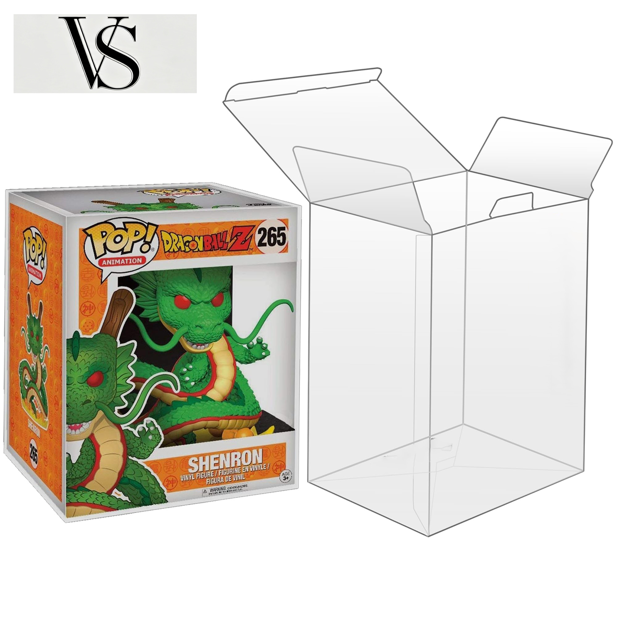 Funko Pop Protector - 耐傷性のある6インチフィギュア用ケースプロテクター、Funkoフィギュア用POP厚0.5mmクリスタルヘビーデューティークリアディスプレイボックス（ロックタブ付き）