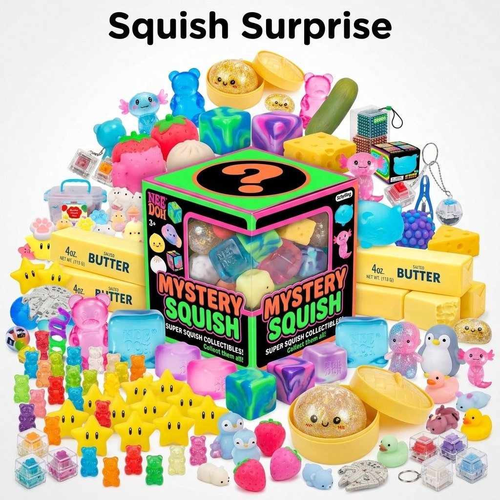 Mystery Box Blind Bag - キュートベーシックスクイッシーブラインドボックス – ランダムプルミステリーラッキーパック