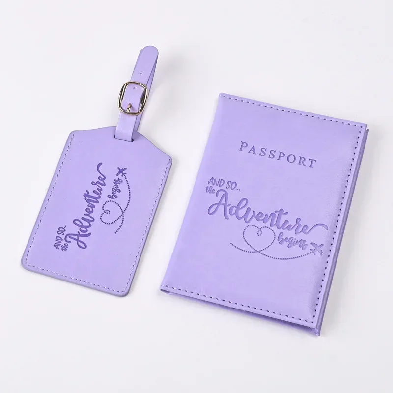 Card Top Loader - 合成皮革パスポートホルダー,チケットホルダー,IDとクレジットカードホルダー,紫,ユニセックス,新品
