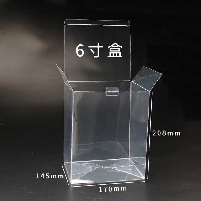 Funko Pop Protector - Zuidid-透明な保護ボックス,6インチ,高品質,透明,ファンコポップシリーズ用,収納コレクション