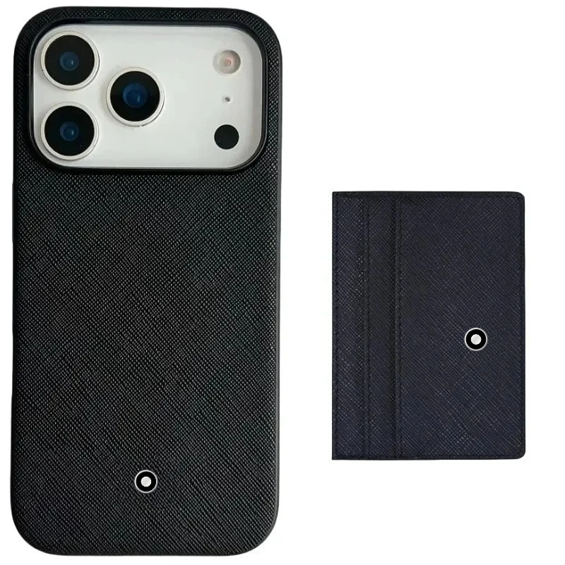 Card Top Loader - ミニマリストビジネス向けレザーケース iPhone 17 Pro Max 16