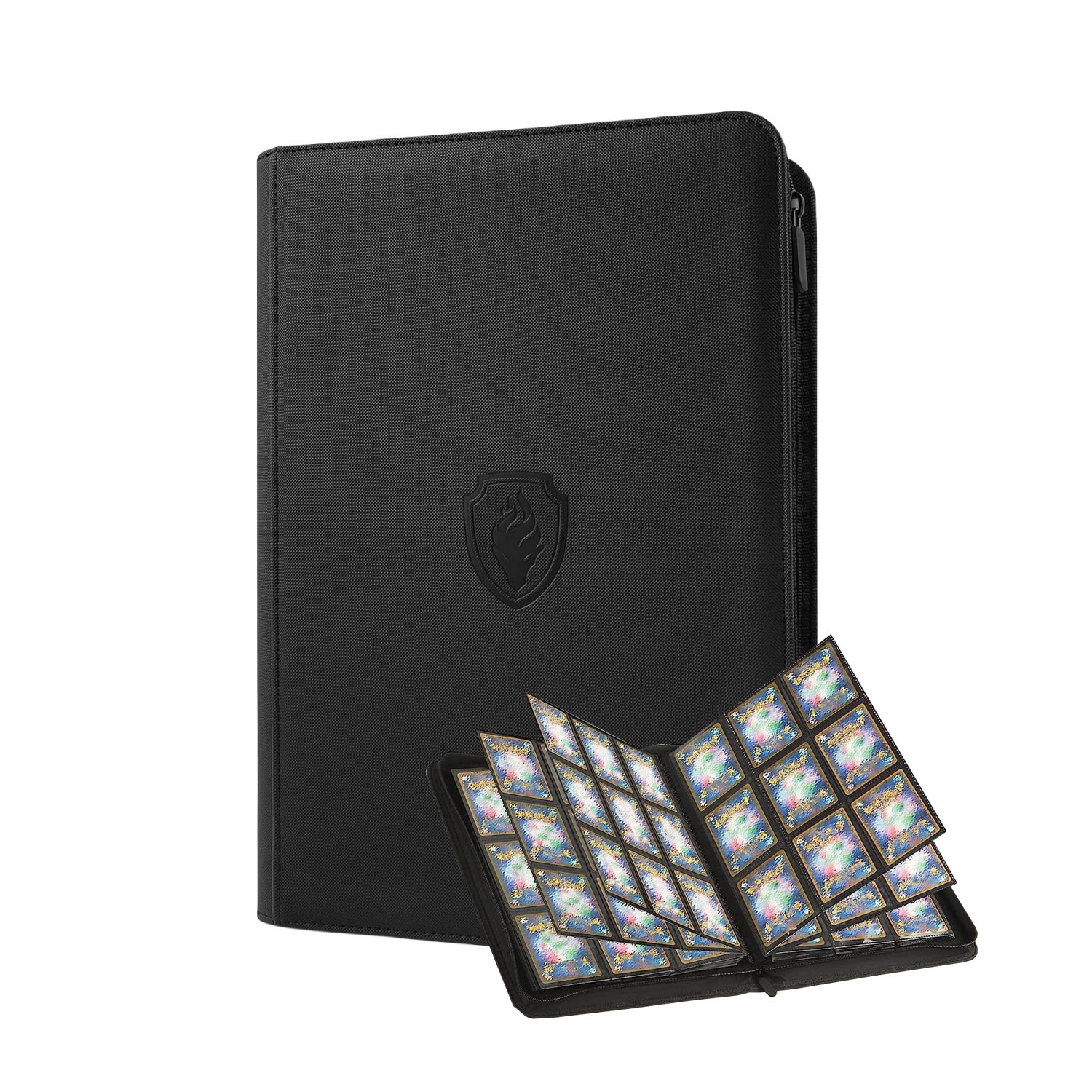 PUカバー付き取引カードバインダー、カードコレクションアルバ - Pokemon Binder Card のレビューと価格