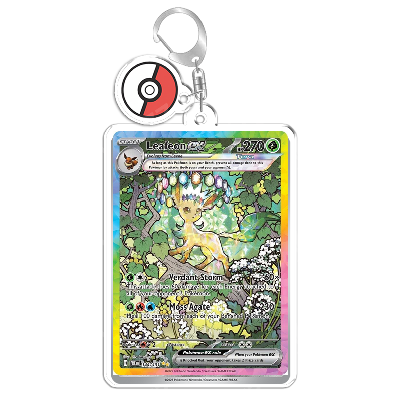 ポケモン プリズマティックエボリューションズ リーフィア e - Display Case Acrylic のレビューと価格