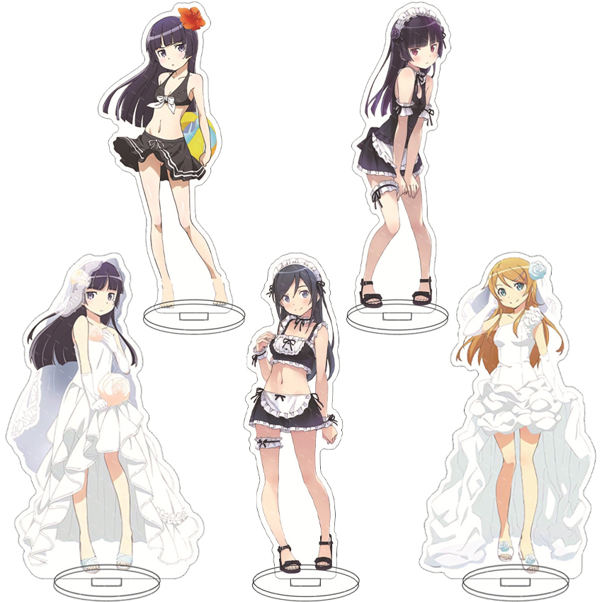 16CMアニメフィギュア 俺の妹がこんなに可愛いわけがない！ - Figma Stand Set のレビューと価格