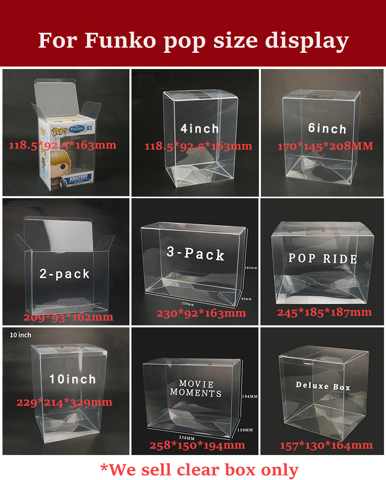 Fiko popシリーズコレクション収納保護ボックスによる映 - Funko Pop Protector のレビューと価格