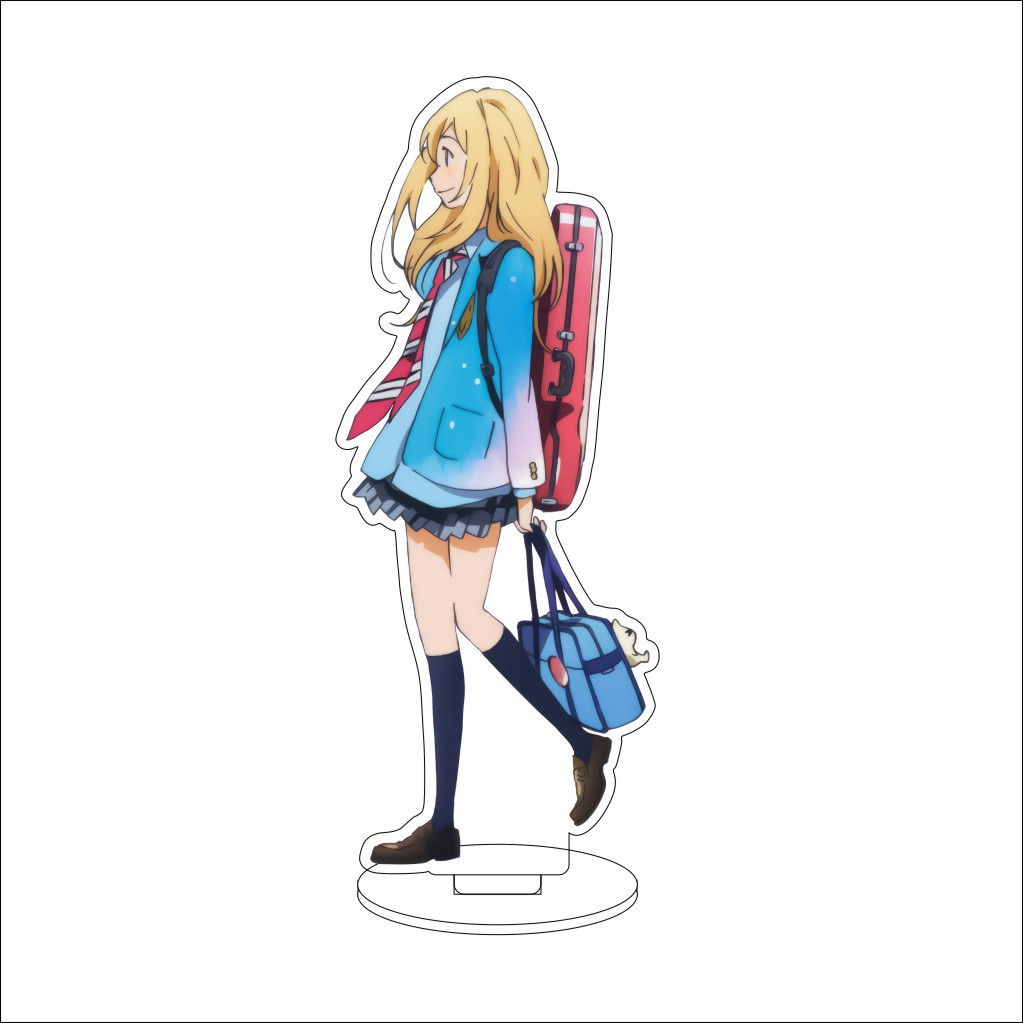 16 センチメートルアニメ四月は君の嘘有馬公生宮園かおり佐和 - Figma Stand Set のレビューと価格