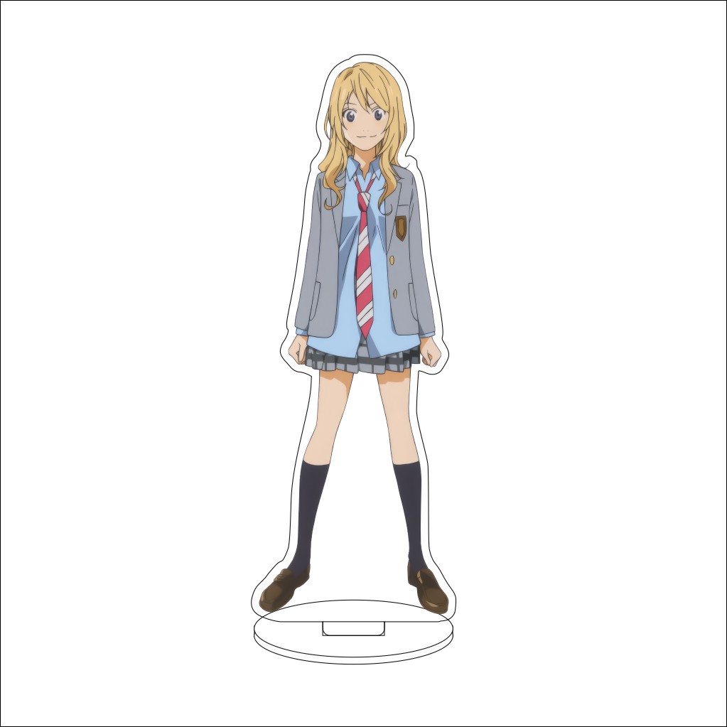 16 センチメートルアニメ四月は君の嘘有馬公生宮園かおり佐和 - Figma Stand Set のレビューと価格