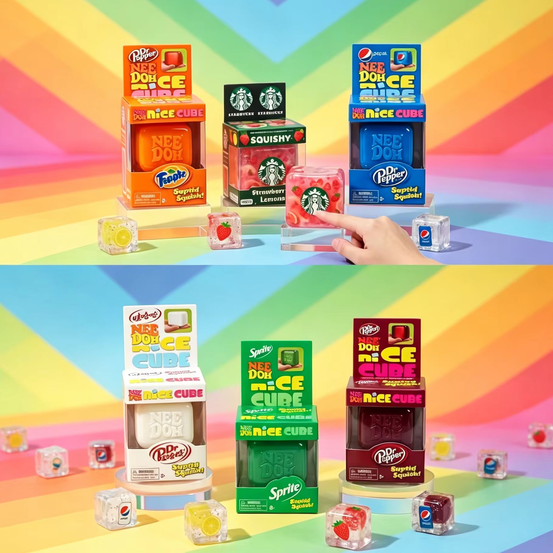 Schylling NeeDoh ナイスキューブ スクイーズ - Fidget Cube Original のレビューと価格