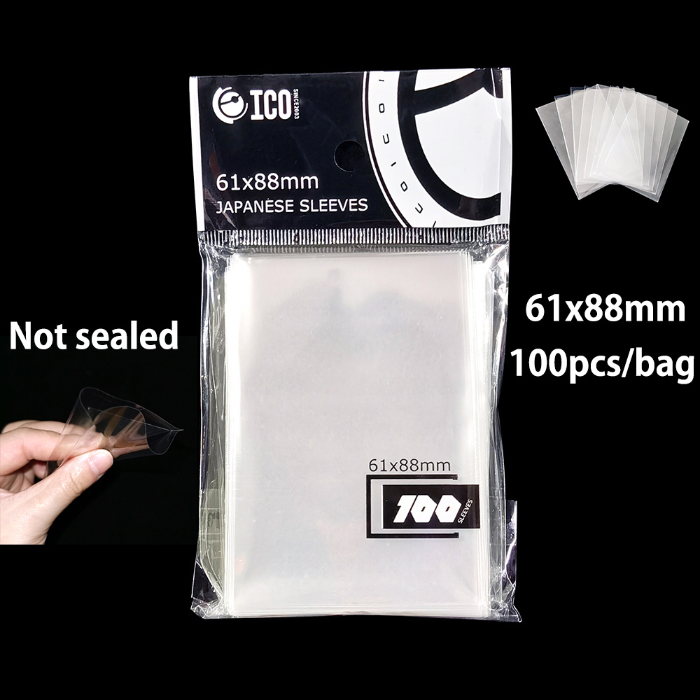 100 ピース/パック高品質透明カードスリーブ密封/開封カー - Card Penny Sleeve のレビューと価格