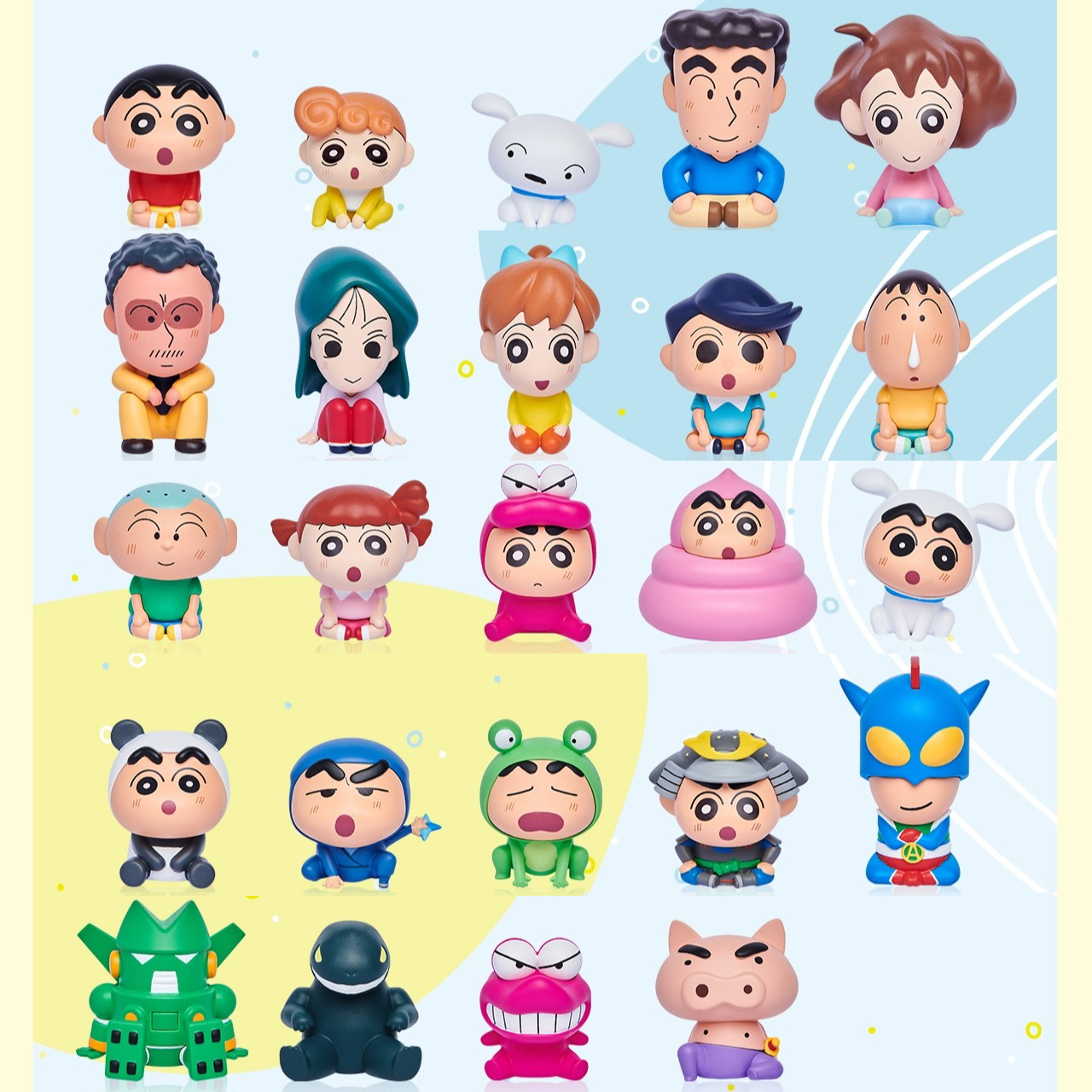 野原しんのすけファミリーフィギュアしんちゃんガシャポンカプセ - Capsule Toy Gashapon のレビューと価格