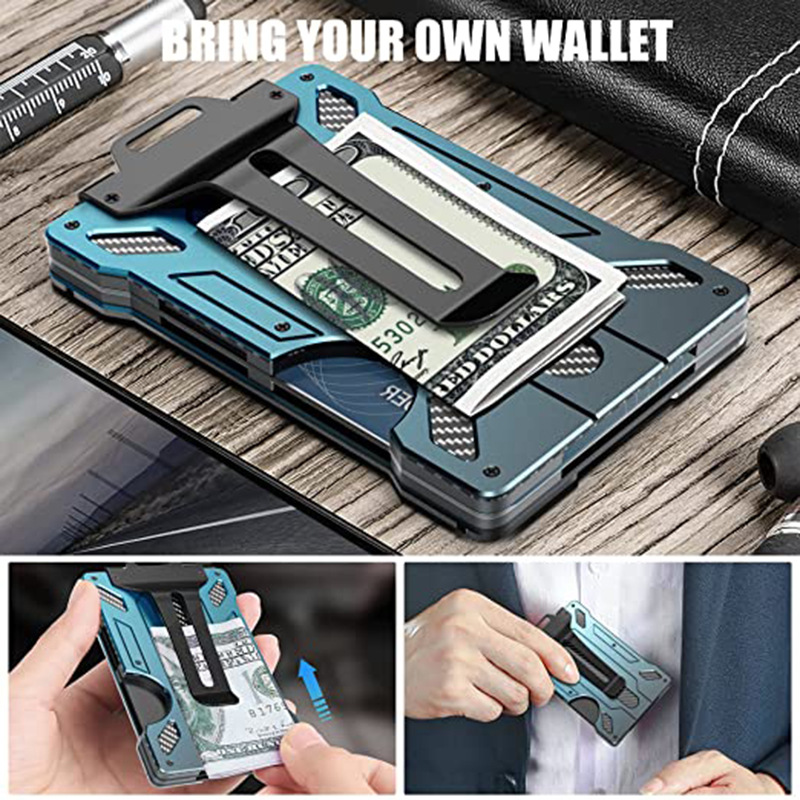 RFIDファッションカードウォレット クレジットカードホルダ - Card Top Loader のレビューと価格