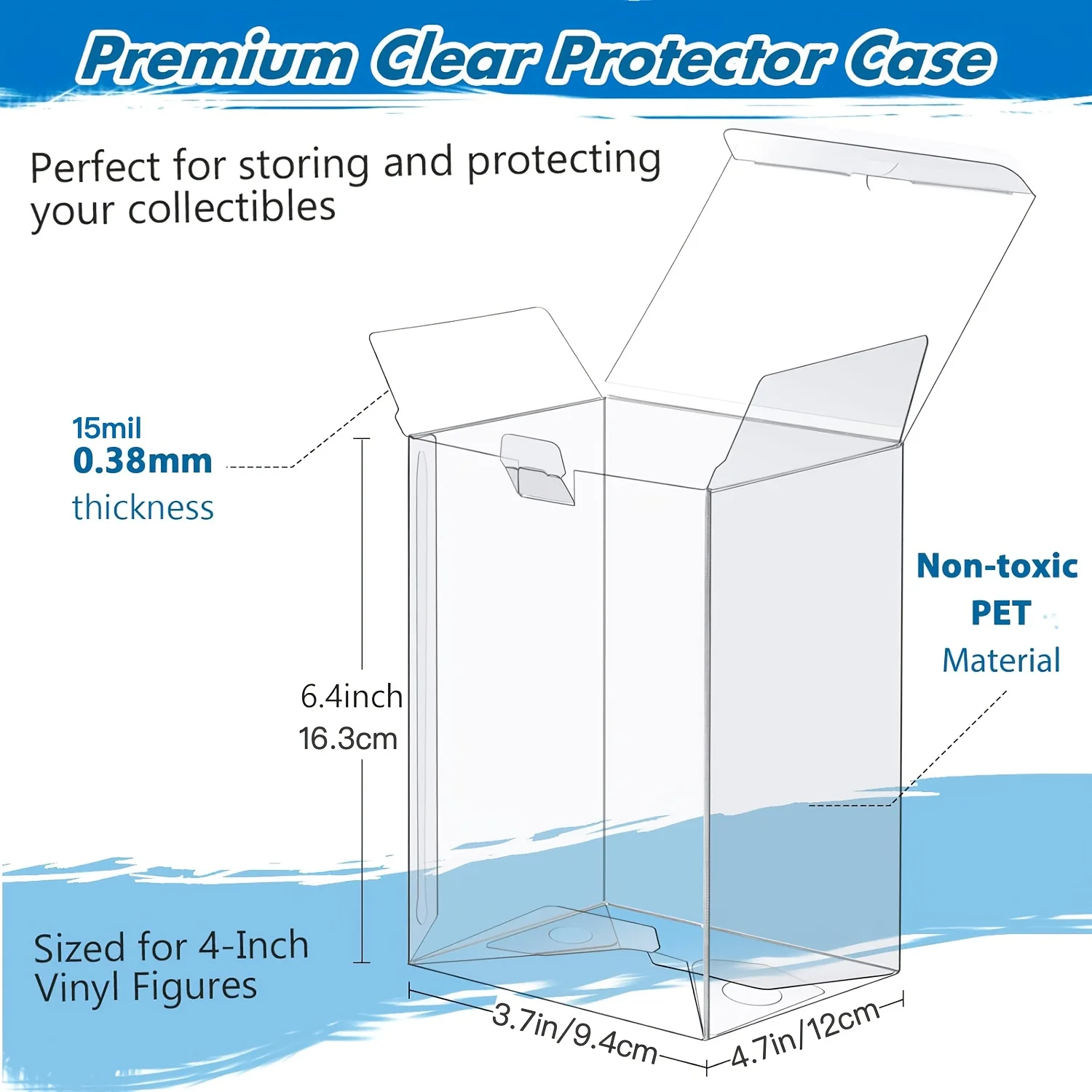 4インチのファンコポップビニールフィギュアに対応したクリアポ - Funko Pop Protector のレビューと価格