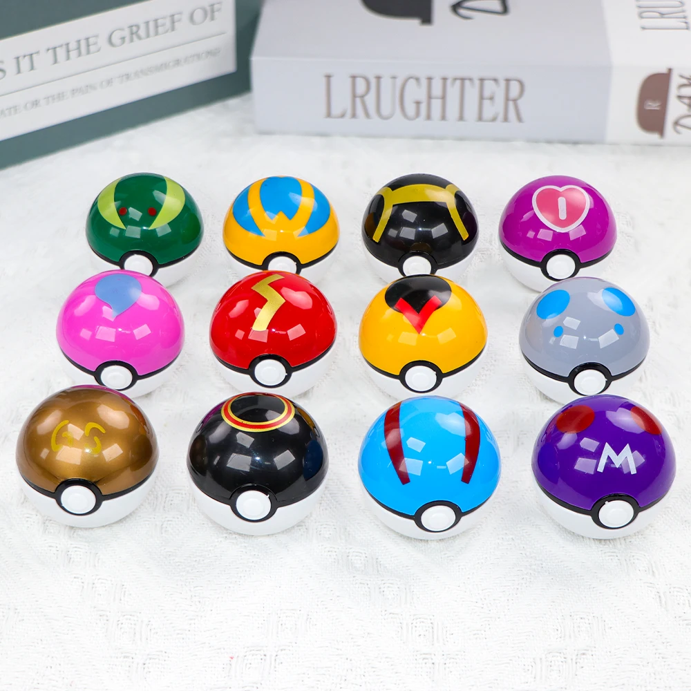12 個ポケモンボールポケボールピカチュウポケボールアクショ - Vinyl Figure Blank のレビューと価格