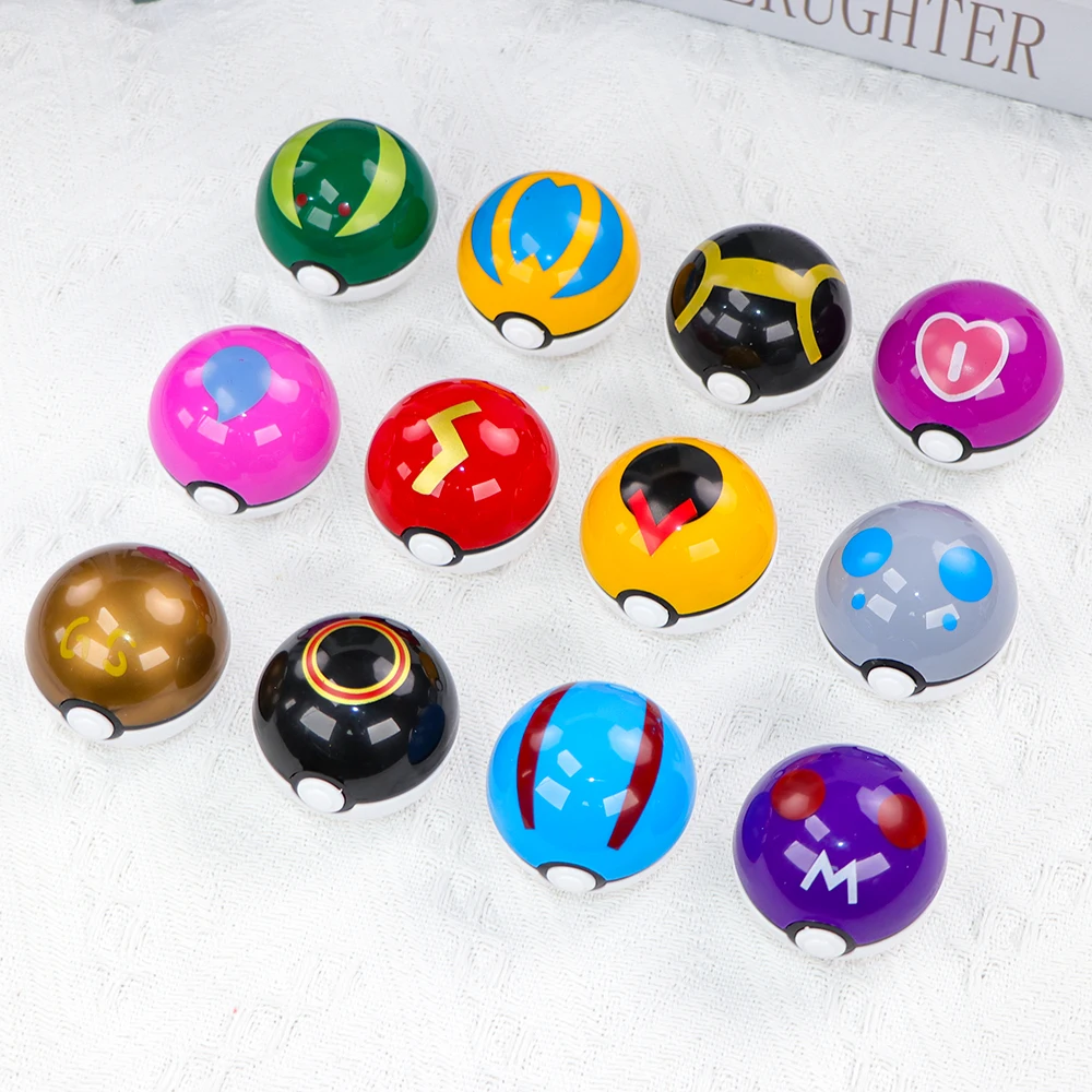 12 個ポケモンボールポケボールピカチュウポケボールアクショ - Vinyl Figure Blank のレビューと価格