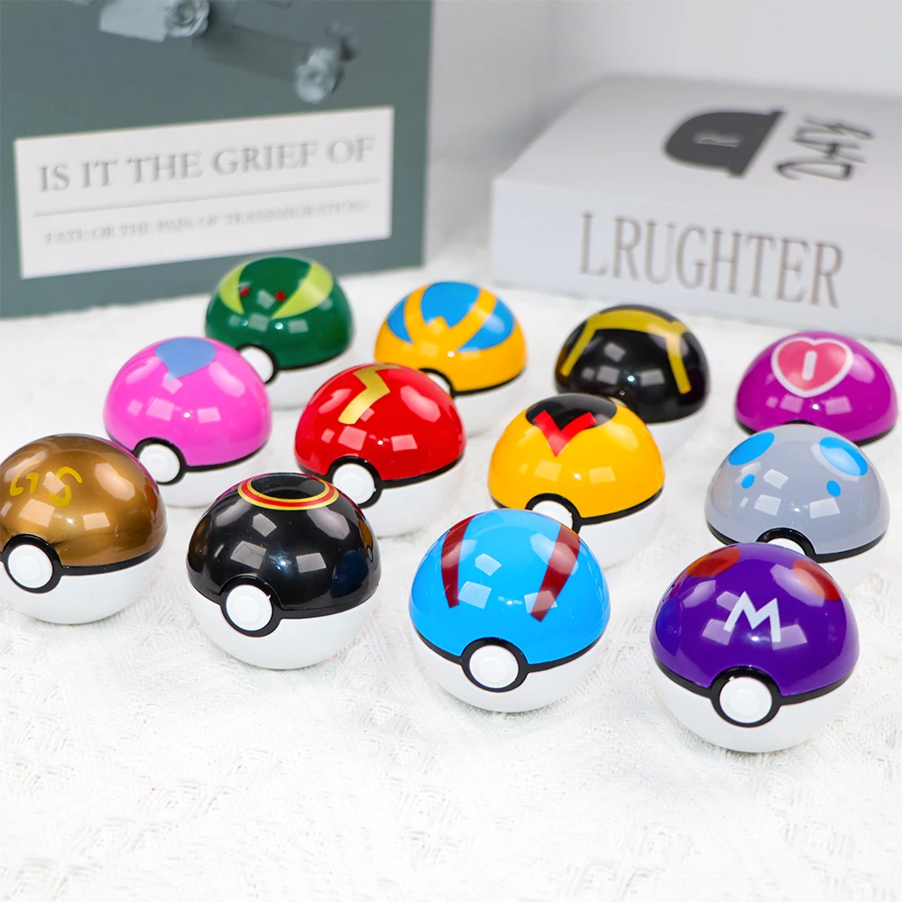 12 個ポケモンボールポケボールピカチュウポケボールアクショ - Vinyl Figure Blank のレビューと価格