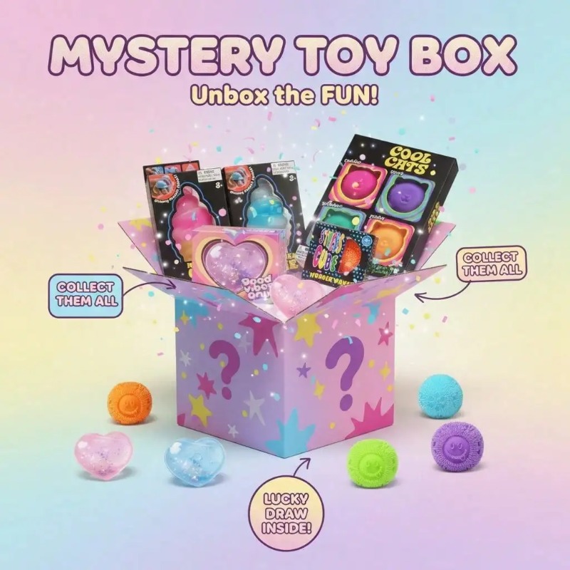 2026年新作様々なイカ型ブラインドボックスサプライズトイ、 - Mystery Box Blind Bag のレビューと価格