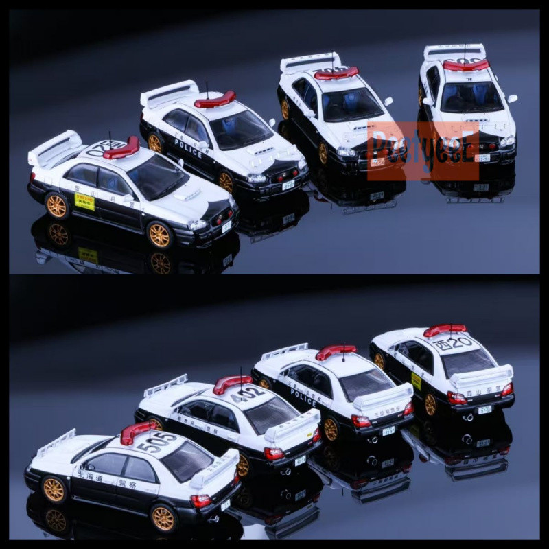 ローリン 1/64 スバル インプレッサ 日本警察車両 ダイ - Die Cast Car 1 64 のレビューと価格