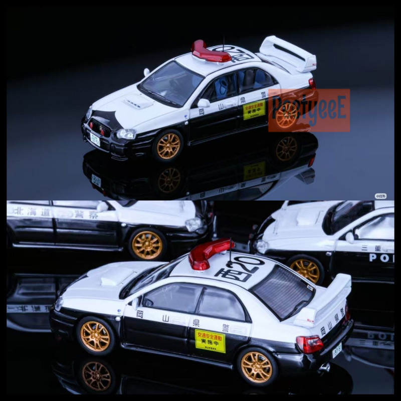 ローリン 1/64 スバル インプレッサ 日本警察車両 ダイ - Die Cast Car 1 64 のレビューと価格