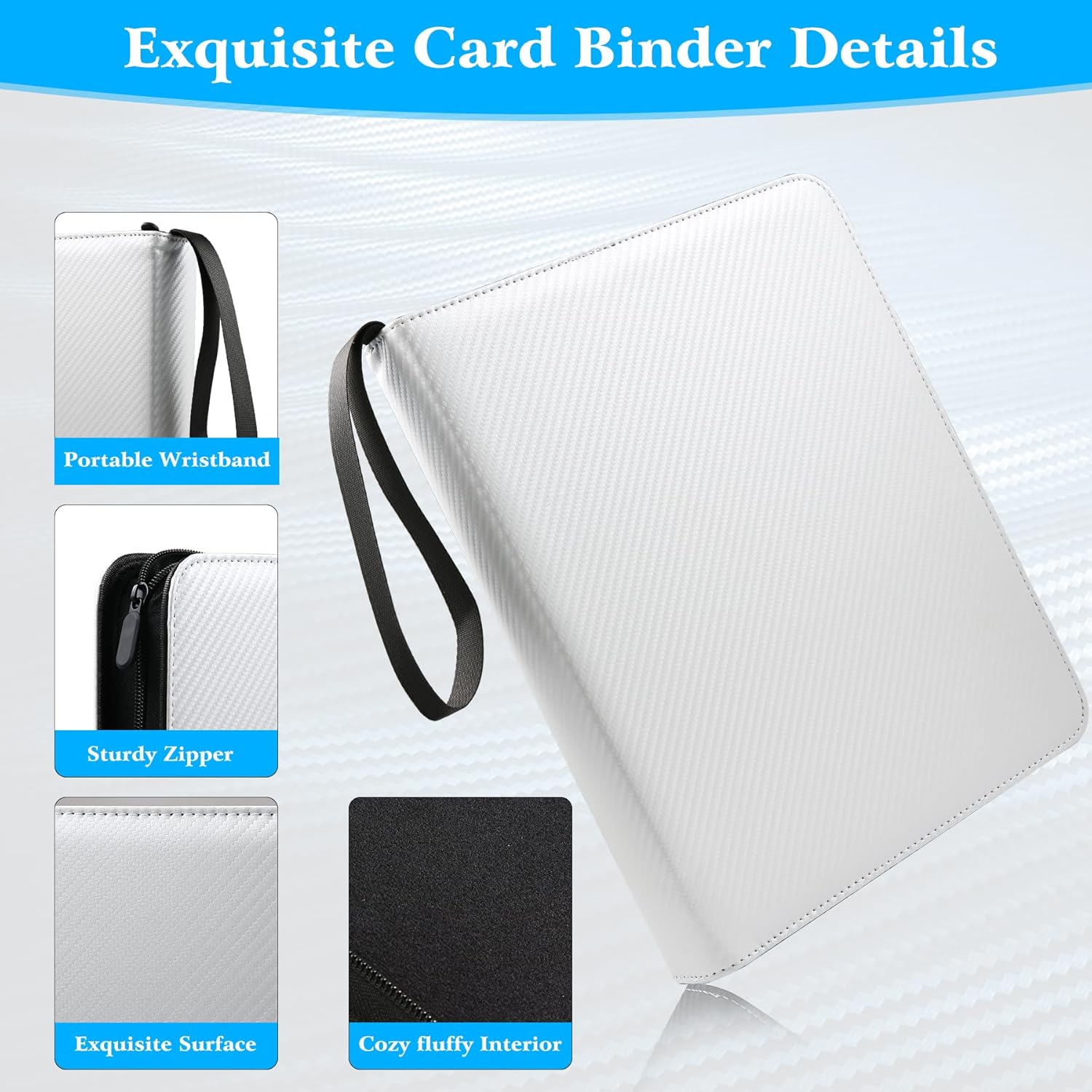 3リングトレーディングカードバインダー、900ポケット野球カ - Trading Card Binder のレビューと価格