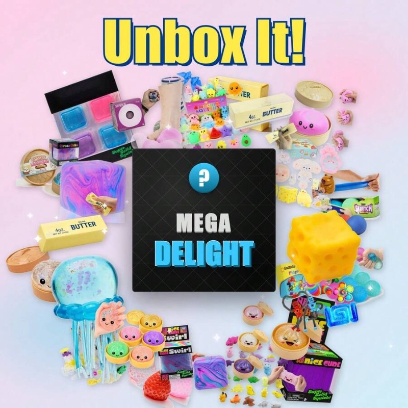 ミックススクイーズランダムファンブラインドボックスサプライズ - Mystery Box Blind Bag のレビューと価格