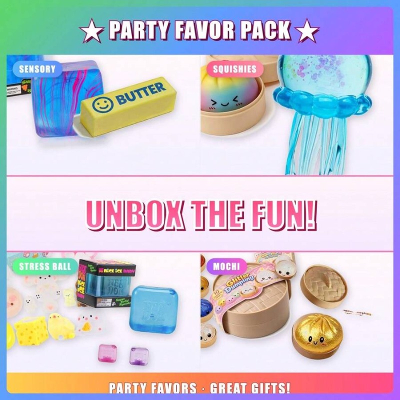 ミックススクイーズランダムファンブラインドボックスサプライズ - Mystery Box Blind Bag のレビューと価格