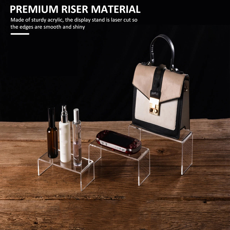 3/5 個アクリルディスプレイスタンドブラインドボックス収納 - Display Risers Set のレビューと価格