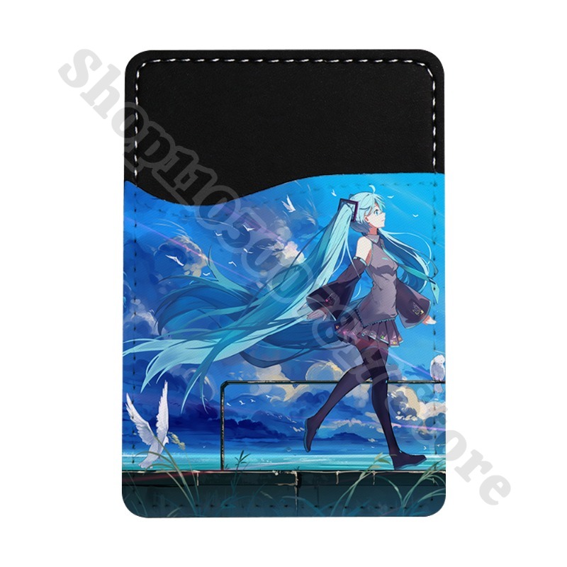 クリエイティブ電話装飾アクセサリー超薄型財布初音ミクアニメか - Card Top Loader のレビューと価格