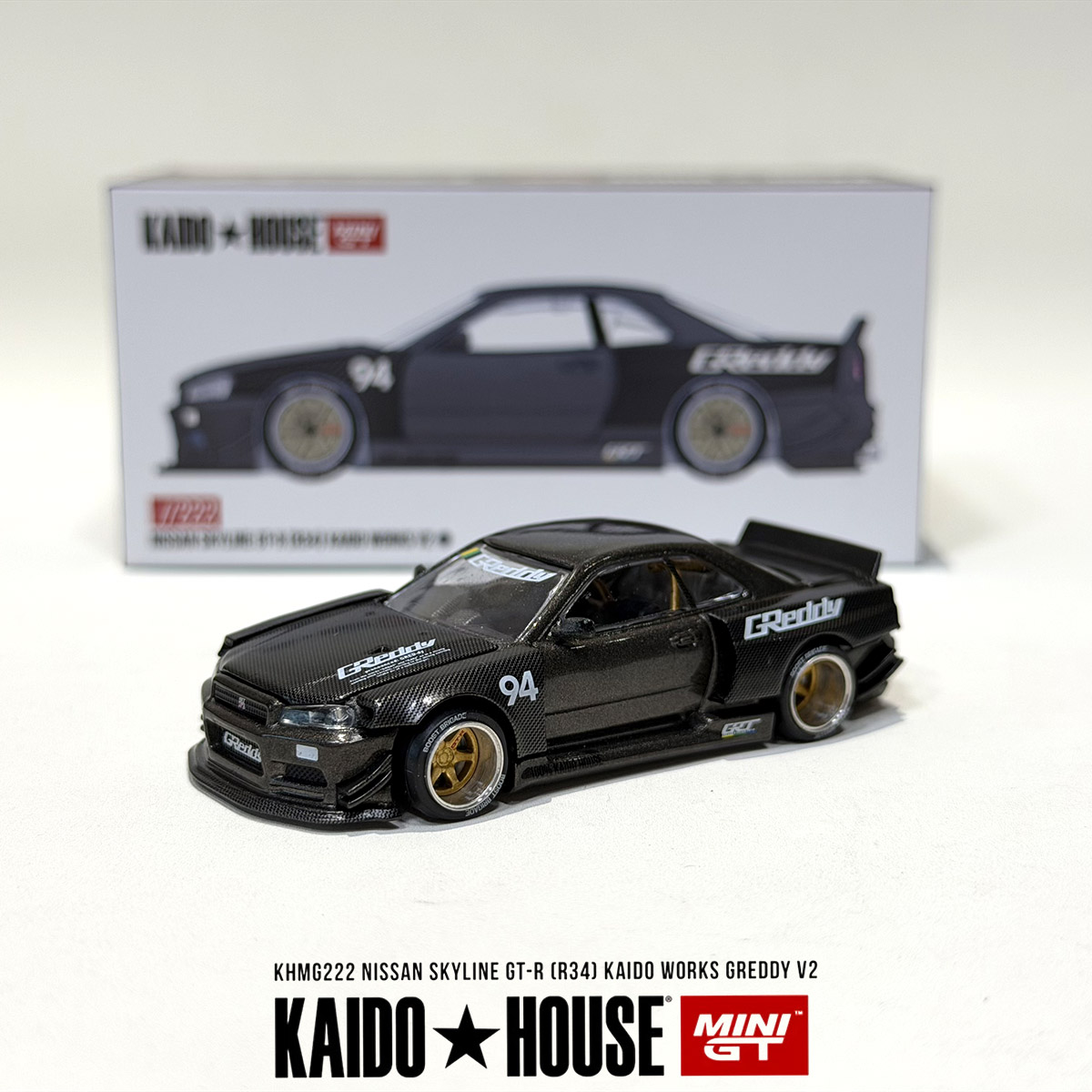 ミニGT x カイドウハウス 1:64 日産 スカイライン  - Die Cast Car 1 64 のレビューと価格