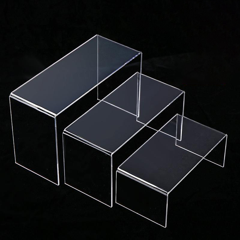 5ミリメートルのuアクリルディスプレイライザー棚ショーケース - Pop Display Shelf のレビューと価格