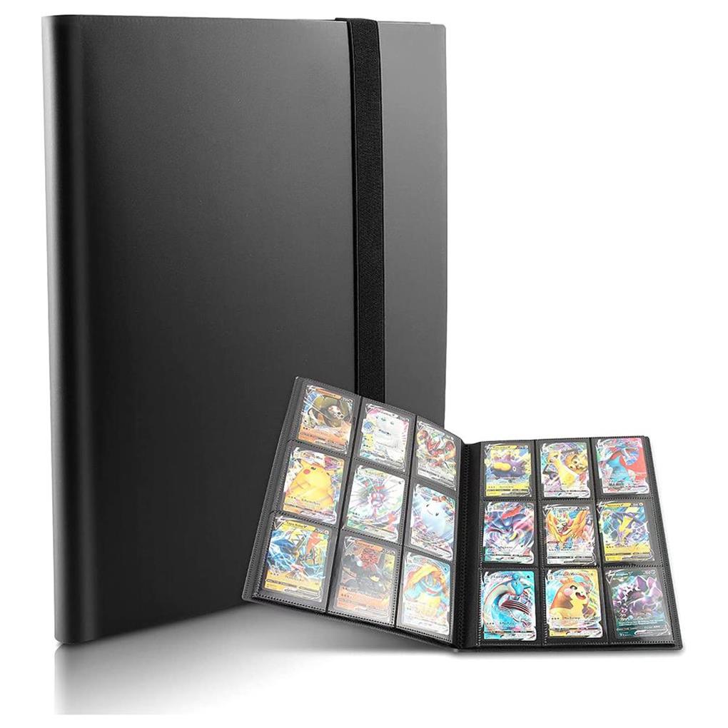 取引カードコレクターホルダー、9ポケット、360枚のカードバ - Pokemon Binder Card のレビューと価格