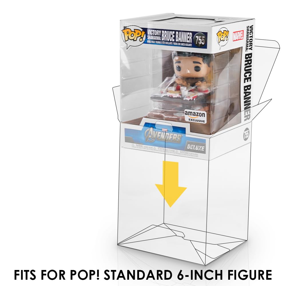 ポッププロテクター（ポップ6インチファンコポップフィギュア用 - Funko Pop Protector のレビューと価格