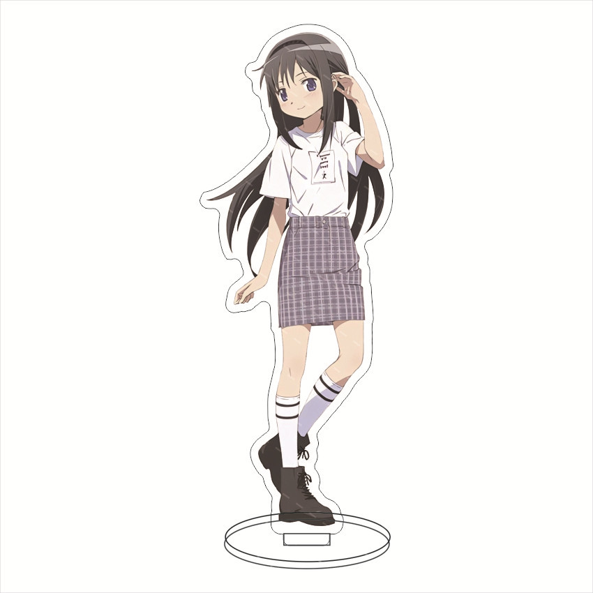 16 センチメートルアニメフィギュア魔法少女まどか☆マギカ鹿 - Figma Stand Set のレビューと価格
