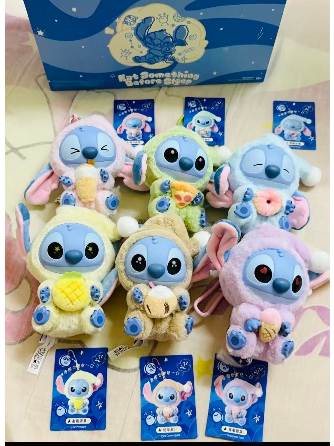 52TOYS スティッチ 睡眠前の食事シリーズ ブラインドボ - Mystery Box Blind Bag のレビューと価格