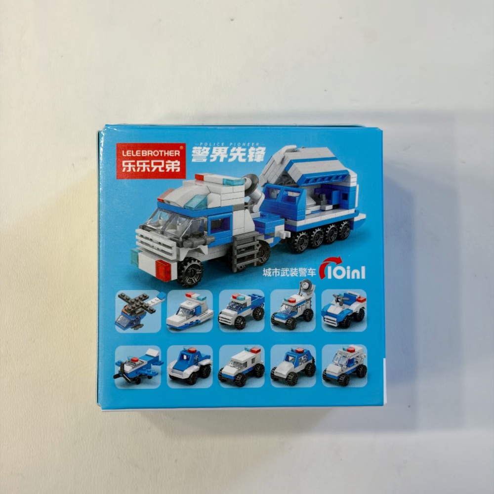 2-in-1警察ヘリコプタービルディングブロックセット、28 - Building Block Mini のレビューと価格