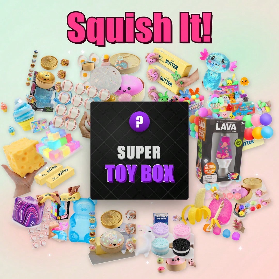 キュートベーシックスクイッシーブラインドボックス – ランダ - Mystery Box Blind Bag のレビューと価格