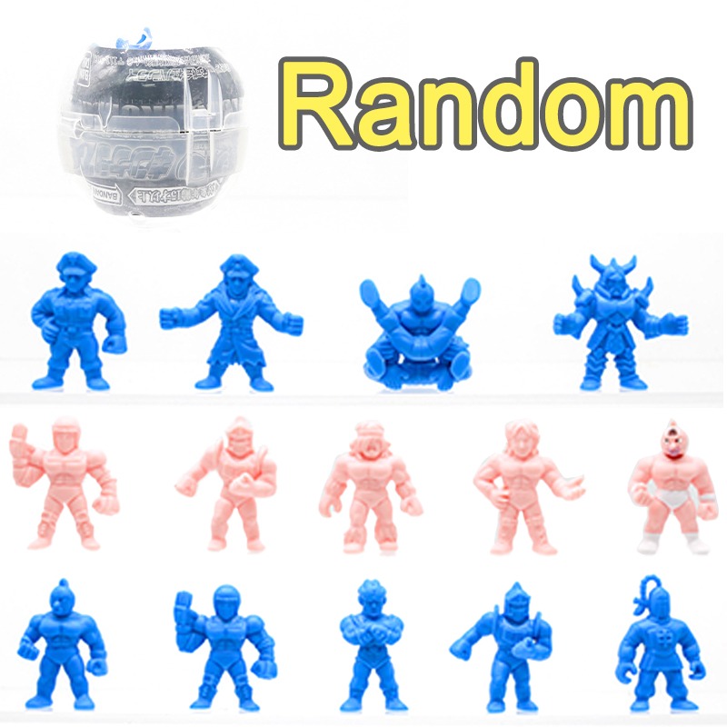 本物のカプセルトイキン肉マンピンクブルー筋肉質ミートマン完全 - Capsule Toy Gashapon のレビューと価格