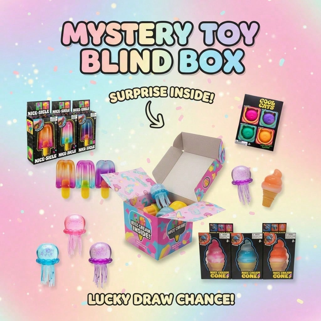 100個以上入りアソートスクイーズフィギュアブラインドボック - Mystery Box Blind Bag のレビューと価格