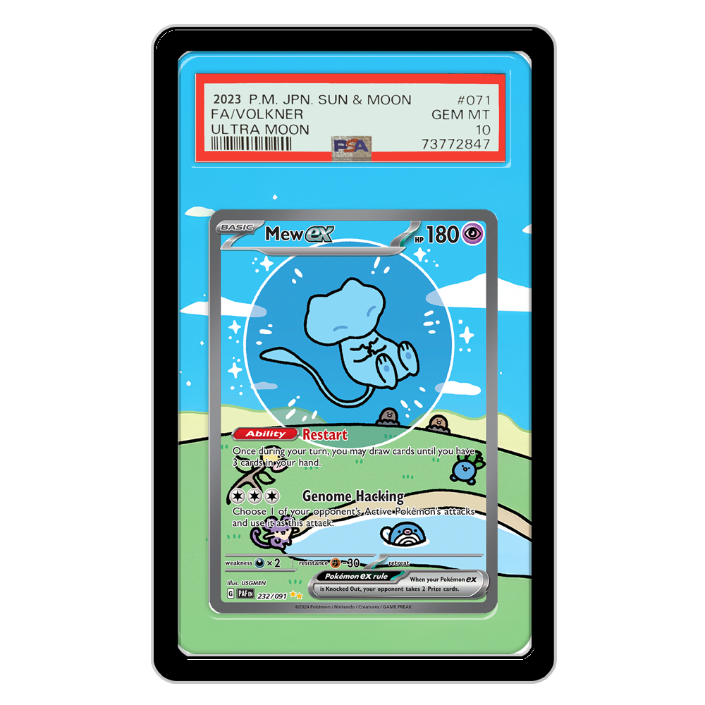 ポケモンカードディスプレイ PTCG ミュウ ex アニメゲ - Display Case Acrylic のレビューと価格