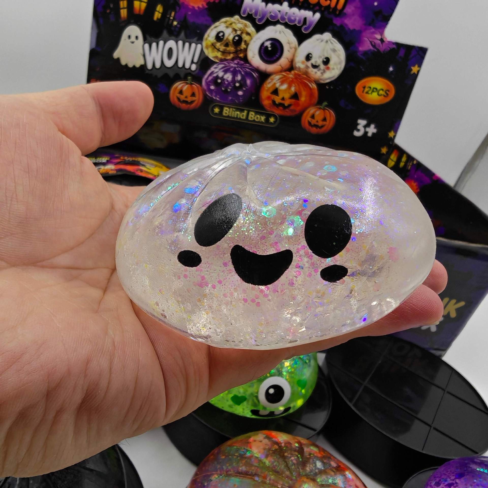 クリエイティブなハロウィン麦芽糖パン ゴーストモデリング 簡 - Vinyl Figure Blank のレビューと価格