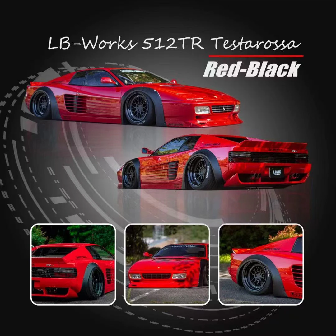 在庫あり 1:64 LBWK 512 TR テスタロッサ ダ - Die Cast Car 1 64 のレビューと価格