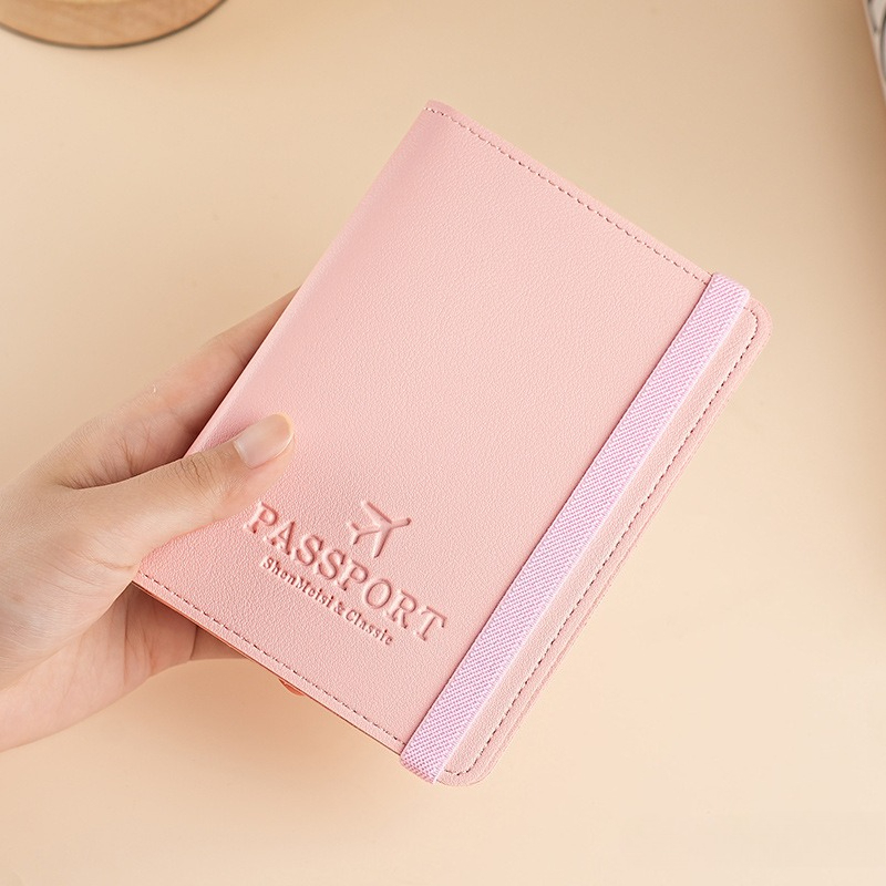 PUレザーパスポートカバー、多機能トラベルドキュメントホルダ - Card Top Loader のレビューと価格